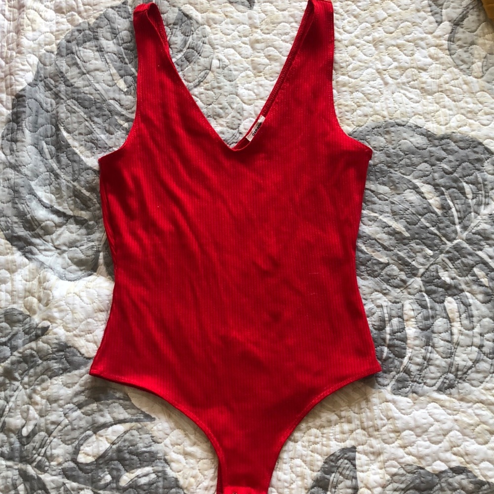 RED BODYSUIT GARAGE!